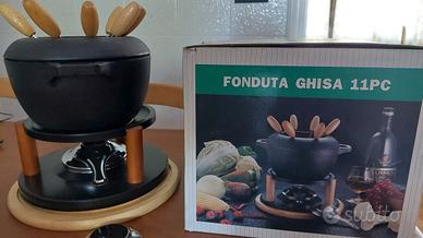 set fonduta in ghisa