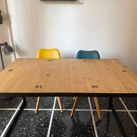 Tavolo in legno e ferro battuto - Maison du Monde