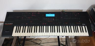 Roland g-800 con custodia rigida