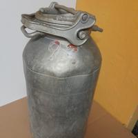 Bidone Latte Alluminio Metà 1900 Guinzio Rossi 50l