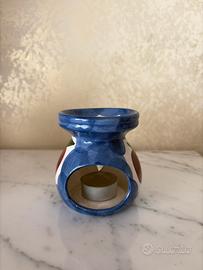 Portacandele in ceramica