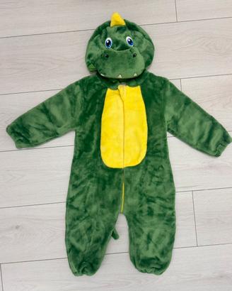 Tutina, vestito carnevale dinosauro