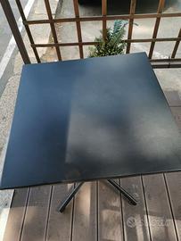 Tavolo Giardino SKLUM Acciaio Nero 60x60 (20€ l'un