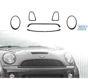 TELAI FARI GRIGLIA PER MINI R56 R57 R58 07-13 LOOK