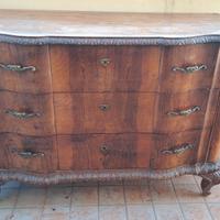 como' chippendale in noce 