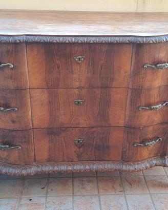 como' chippendale in noce 