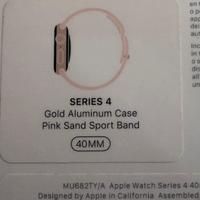 Apple watch serie 4