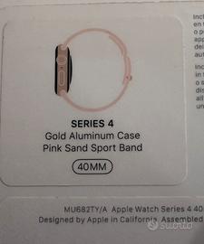 Apple watch serie 4