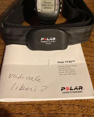Polar FT40 Orologio e Cardiofrequenzimetro