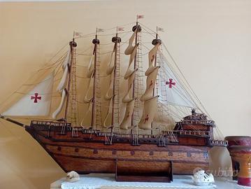 veliero fatto a mano 