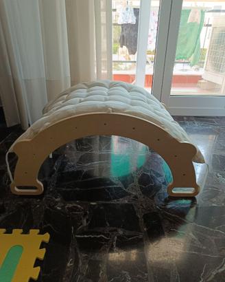 COSTWAY Arco da Arrampicata per Bambini, 3 in 1