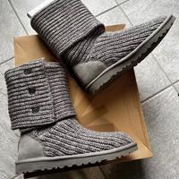 Ugg Australia Cardy Stivali In Lana Con Bottoni 37