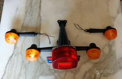 portatarga più faro e frecce Cagiva 125