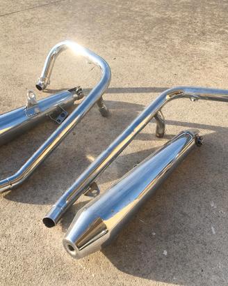 Triumph  Truxton se 900 marmitte e collettori