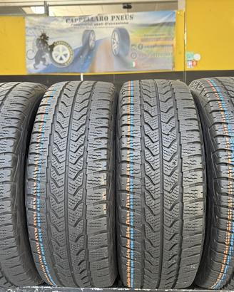 4 Gomme Goodyear 195/60R16C con 80-85% residui