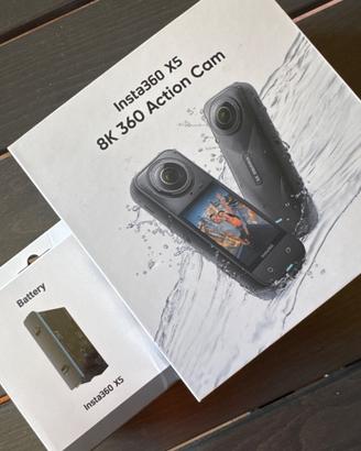 Insta 360 x5 - 8k Action Cam