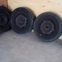 4 cerchioni +ruota di scorta  x renault clio usati