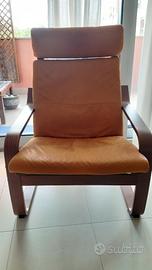 POLTRONA POANG IKEA CON POGGIAPIEDI Cuscini  Knisa