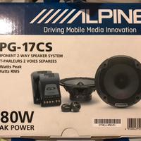 Sistema audio completo Alpine per auto