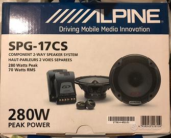 Sistema audio completo Alpine per auto