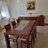 Tavolo da pranzo con 6 Sedie incluso Seitenboard