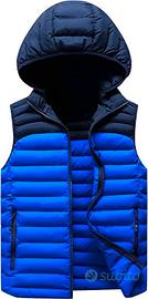 Smanicato con cappuccio in piuma sintetica