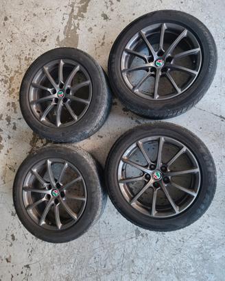 Cerchi e gomme Giulia 17