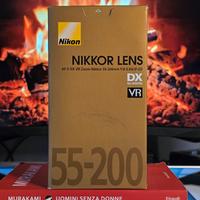 Obiettivo Nikon 55-200 + scatola