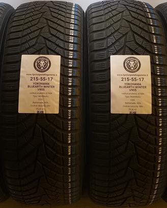 4 GOMME 215 55 17 YOKOHAMA A67484