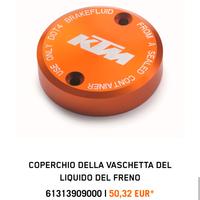 Coperchi anodizzati olio freni KTM 890/ 1290 /1390