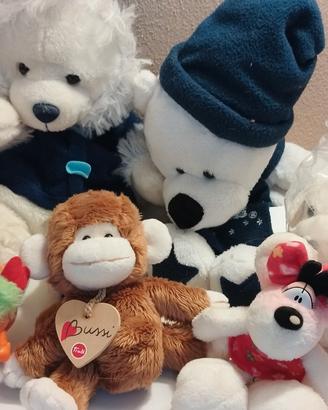 vari peluche anche vintage