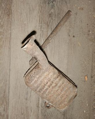 marmitta vespa faro basso 1951 scarico usato