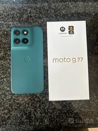 Telefono Motorola G77 green 256 gb