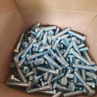 Viti M8 x 40 testa esagonale mezzo filetto