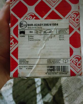 Pastiglie freno anteriori  Febi Bilstein