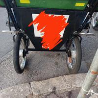 Pannello pubblicità risciò
