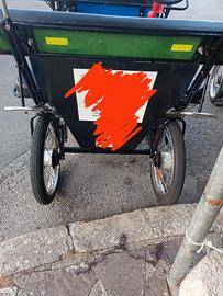 Pannello pubblicità risciò