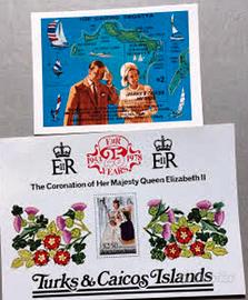 (cif93/97)FOGLIETTI TURKS TUVALU ZIMBABUE   1966