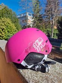 Casco, guanti, pantalone da sci bambino