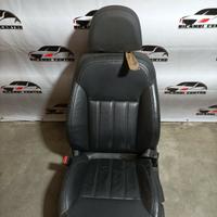 Sedile in pelle nera anteriore destra opel insigni