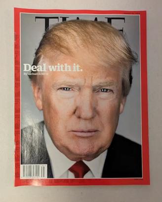 TIME magazine - 31/08/2015 - Deal with it. Trump