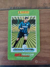 carta telefonica Roberto Baggio