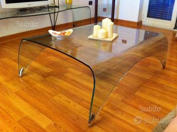 Tavolino in Cristallo brand FIAM….120x90