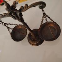 bilancino in ottone antico
