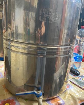 Si vendono 3 bidoni in acciaio inox
