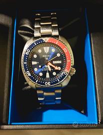 SEIKO PROSPEX TURTLE PADI PEPSI AUTOMATICO