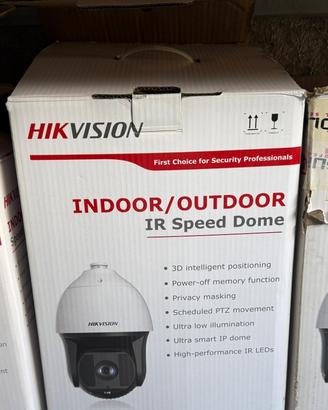 Telecamera PTZ Hikvision Speed Dome IR da int/est