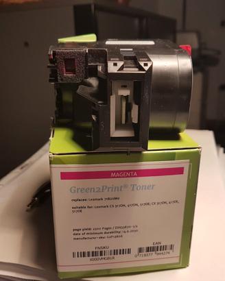 CARTUCCIA MAGENTA X STAMPANTE LEXMARK