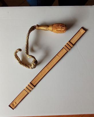 Militaria Soggolo e Dragona da ufficiale