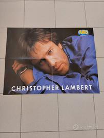 Poster anni 80 Christopher Lambert